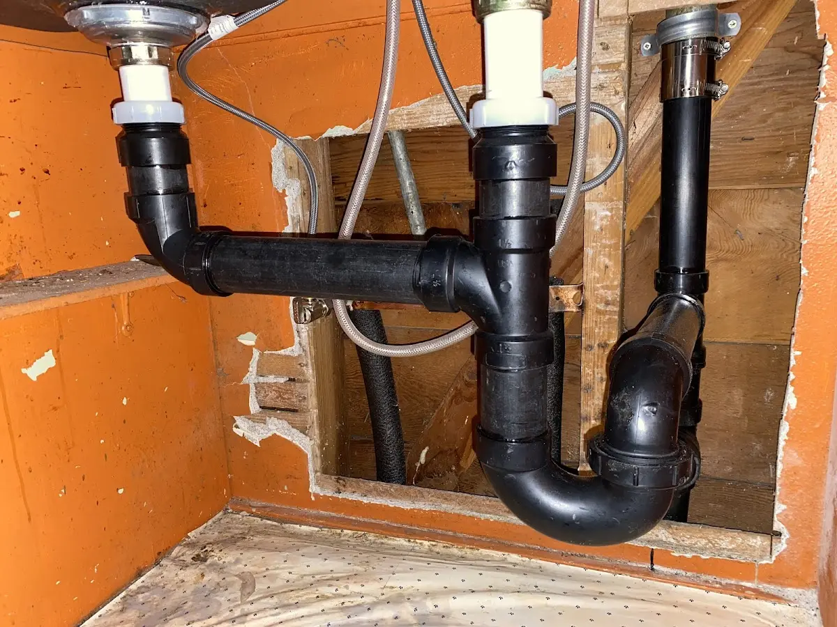 Professional Repiping Services equipment and tools on the job in Cortland